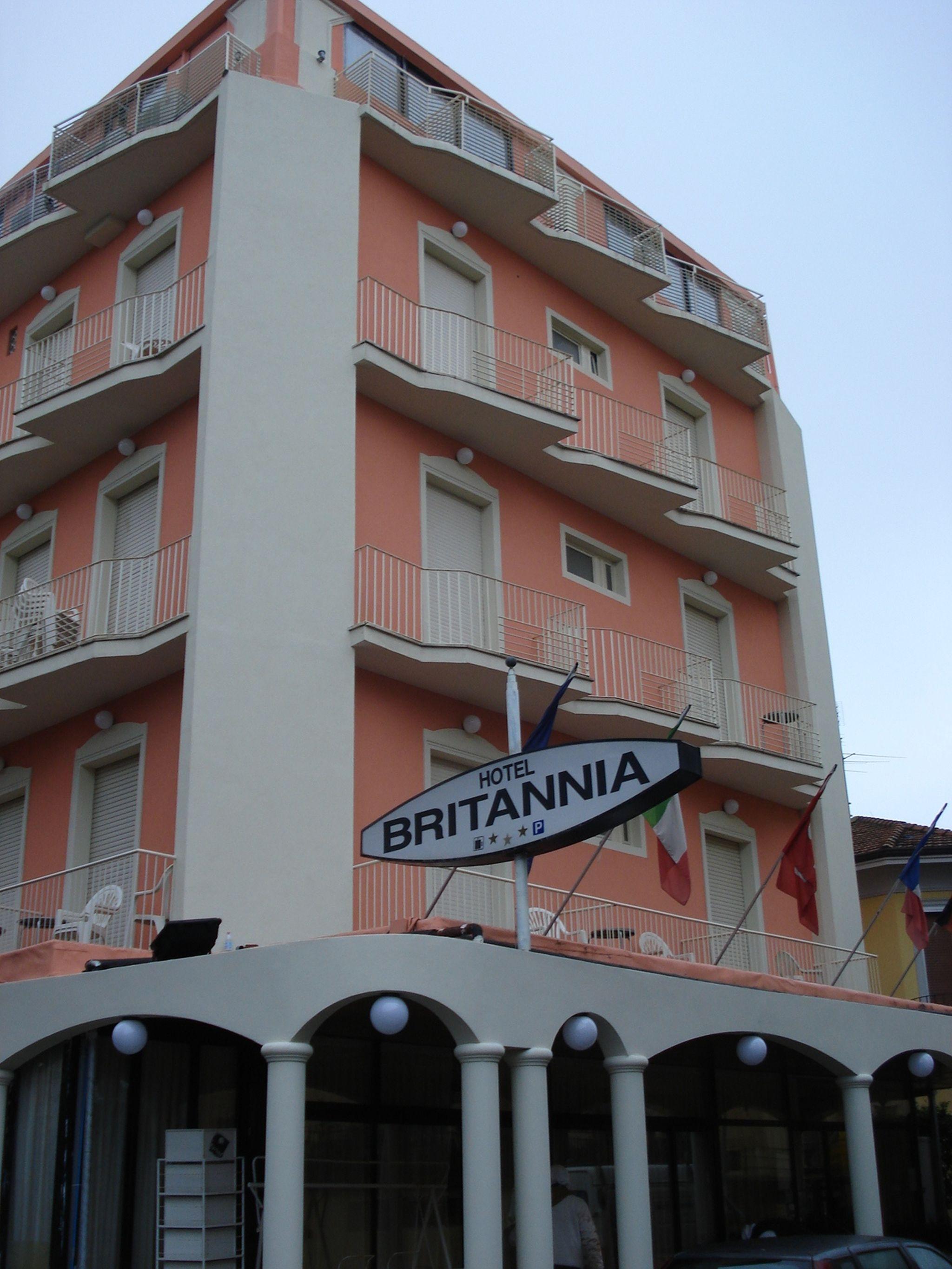 Hotel Britannia Rimini Marina Centro Dış mekan fotoğraf