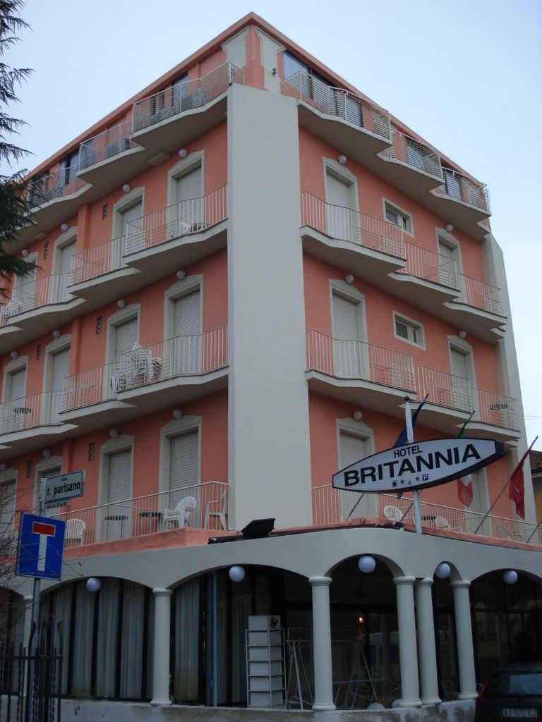 Hotel Britannia Rimini Marina Centro Dış mekan fotoğraf